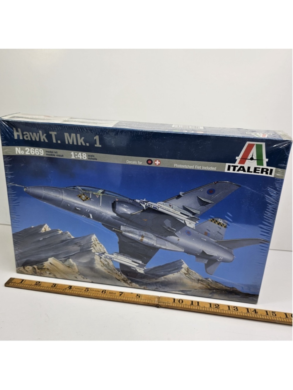 SEALED Italeri Hawk T. Mk. 1 No. 2669 1:48 Plastic Model Kit 2008 BAC RAF RNAS